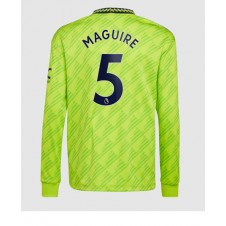 Manchester United Harry Maguire #5 Tredjedrakt 2022-23 Langermet